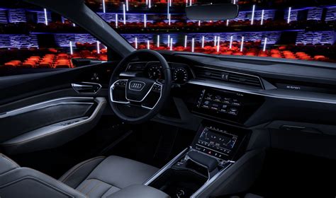 Audi Shows 2020 E Tron Crossovers Cabin That Gets Door Screens Carscoops