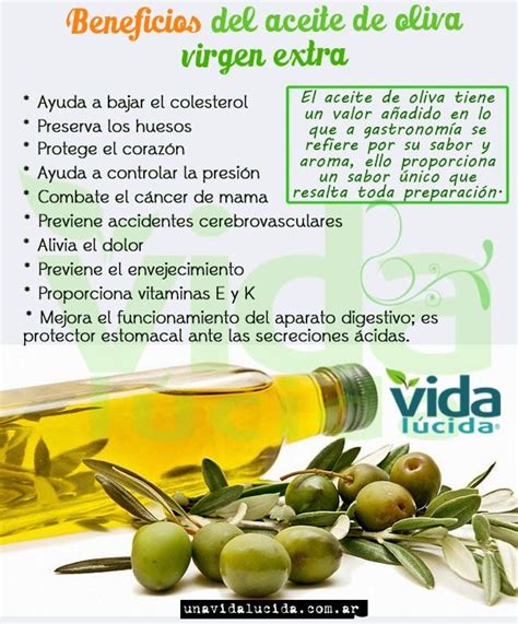 aceite de oliva tipos usos beneficios y propiedades nutricionales kulturaupice