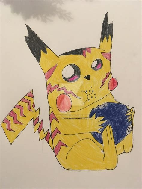 Alolan Pikachu By Darkwolfangel30 On Deviantart