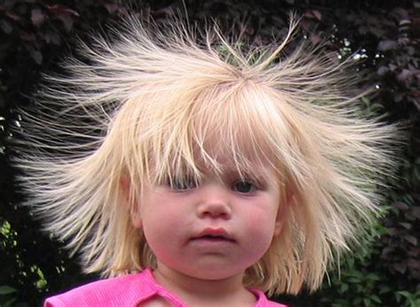 Electrified Human Hair Inspiration Static Electricity