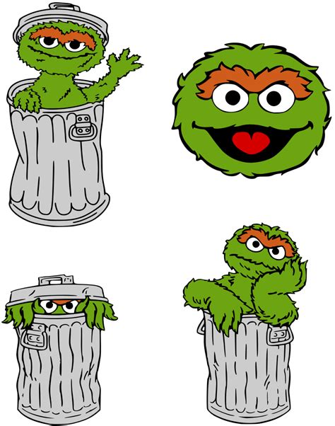 Oscar The Grouch Clipart At Getdrawings Free Download