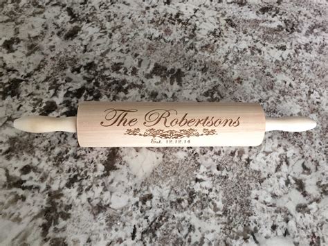 Personalized Rolling Pins Robertson Style