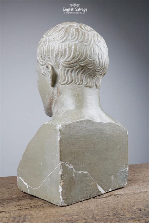 Antique Plaster Bust Of Napoleon