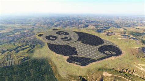 China Just Built A Solar Power Array That Looks Like A Panda Vox