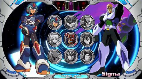 Megaman X Mugen Character Inputhr