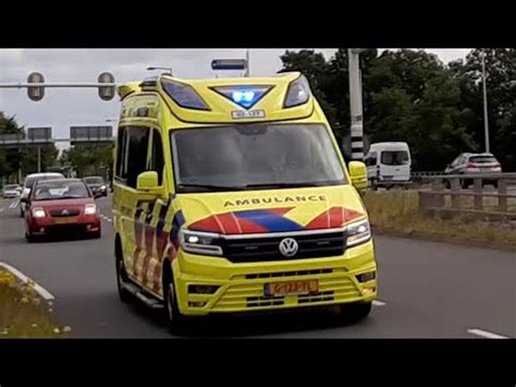 A Cr Otaris Ambulance Heerenveen Naar Het Medisch Centrum