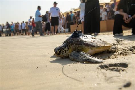 21 Endangered Turtles Released Into Arabian Gulf For World Sea Turtle