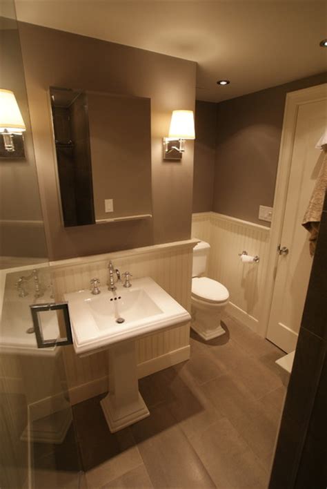 This home depot guide shows you how to choose a vanity style, color ideas having a small bathroom can be challenging. Small Bathroom - Contemporary - Bathroom - boston - by ...