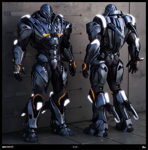 Sci Fi Armor Concept Art The Awesome Power Of Battlesuit And Armor
