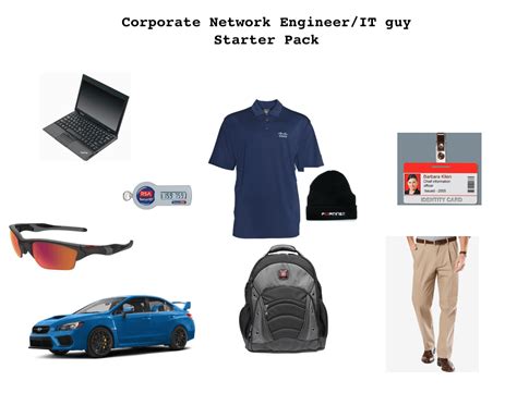 The Corporate It Guy Starter Pack Rstarterpacks
