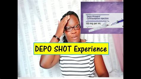 My Depo Shot Experience Months Injection Contraceptives Family Planning Youtube