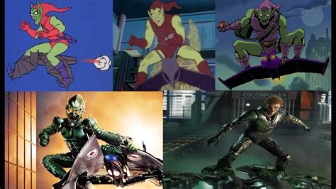 Green Goblin Evolution In Cartoons And Movies Youtube
