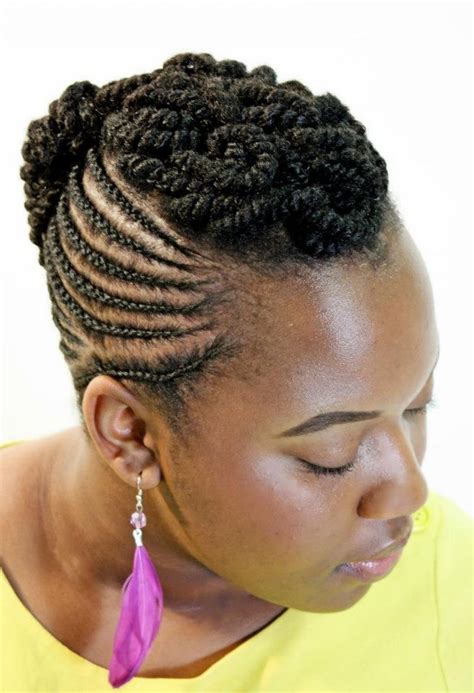 Looking for two strand twist hairstyles for natural hair? 2021 Latest Two Strand Twist Updo Hairstyles for Natural Hair