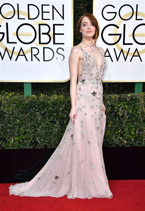 All Of Emma Stones Awards Season Dresses From Her Star Embellished