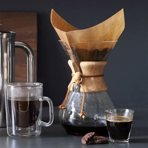 Chemex Pour Over Glass Coffee Maker With Wood Collar Williams Sonoma