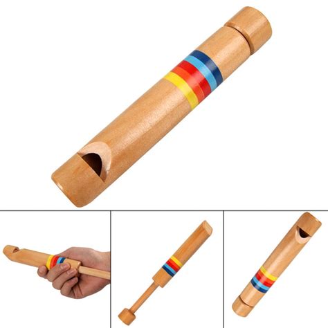 Educational Toys Toys And Hobbies Wooden Slide Whistle Early Music Oral