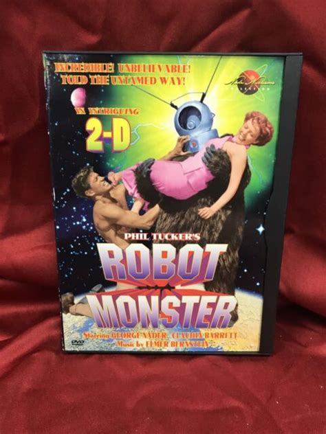 Robot Monster Dvd 2000 Used Vgc L👀k Ebay