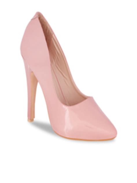 Buy Shoetopia Women Pink Solid Pumps Heels For Women 14275562 Myntra