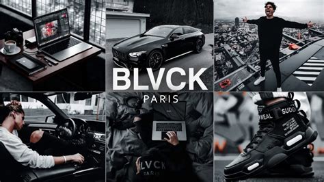 I will provide free preset file to use easily. BLVCK PARIS Presets - Lightroom Mobile Presets DNG | Black ...