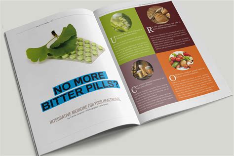 indesign magazine  pages magazine templates