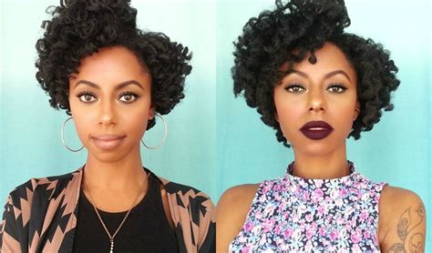 This hairstyle keeps your hair completely tucked in. 6 of the Best Styles for Long or Short 4B/4C Natural Hair ...