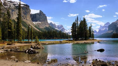 Mountain Lake Desktop Wallpaper Wallpapersafari