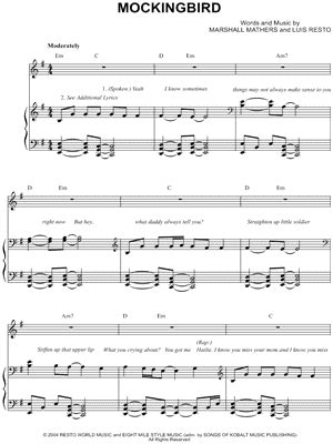 Mockingbird Sheet Music 12 Arrangements Available Instantly