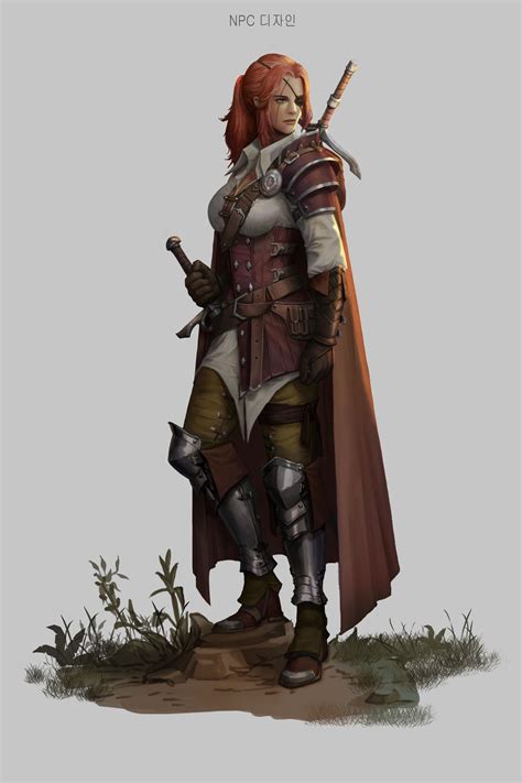 Artstation 023 Muel Kim Dungeons And Dragons Characters Dnd