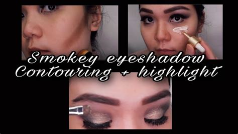 How To Do Smokey Eyeshadow Contour Youtube