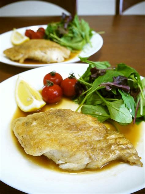 白身魚のムニエル♪レモンバターソース♪ By Bvivid 【クックパッド】 簡単おいしいみんなのレシピが357万品