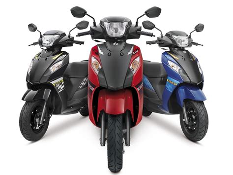Suzuki Two Wheelers Launches LetS In Dynamic Dual Tone Colours Auto News Press