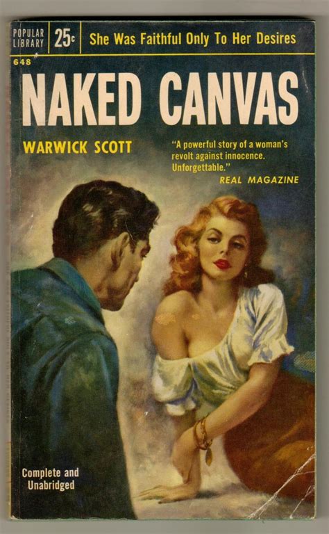 Naked Canvas By Scott Warwick Very Good Minus Mass Market Paperback
