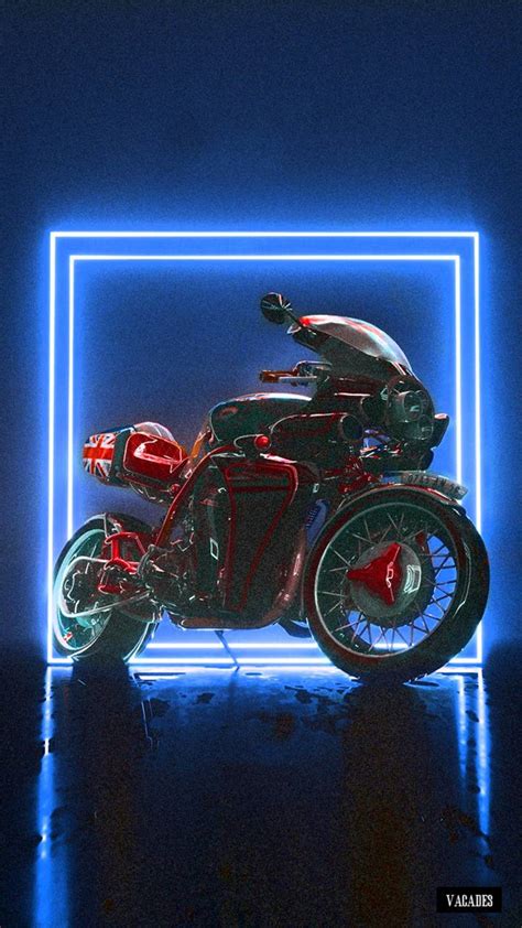 Neon Motorcycle Wallpapers Top Free Neon Motorcycle Backgrounds