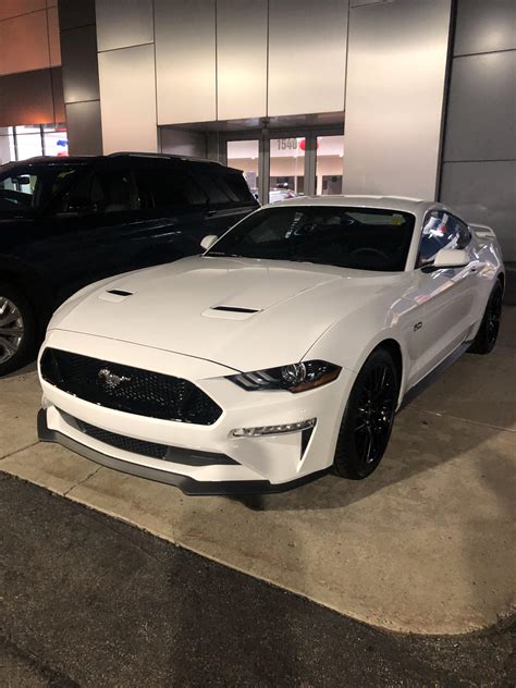 Just Picked Up My 2019 Oxford White Mustang Gt Pp1 Cant Wait To