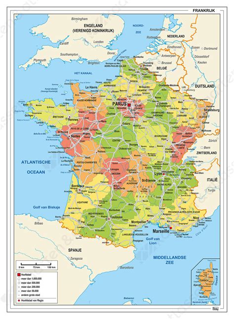 Zuid Frankrijk Kaart Steden