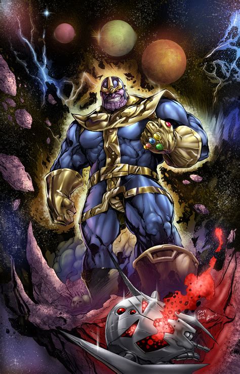 Thanos Colors By Aladecuervo On Deviantart