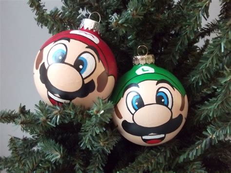 Super Mario Ornaments Diy Super Mario