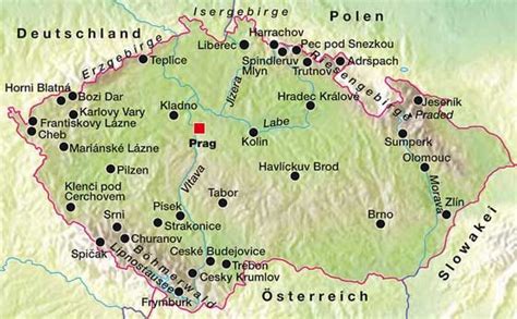 Wie sich tschechische verkehrsschilder von deutschen unterscheiden können und. tschechien-karte | Reiseführer, Reisen, Tschechien