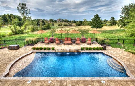 A Dream Come True Pool In Liberty Mo By Backyard By Design Kansas City