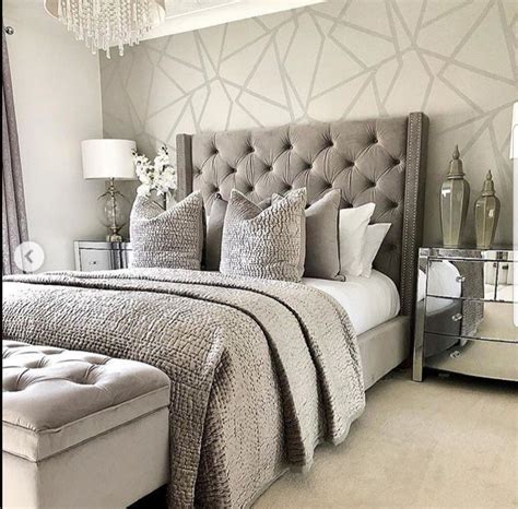 Incredible Grey Wallpaper Feature Wall Bedroom 2022