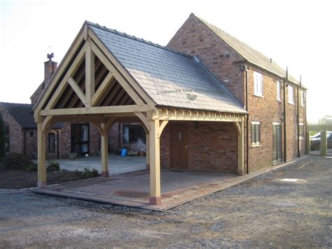 Andrew page oak provide a range of beautifully designed bespoke green oak, timber and oak garages and car ports around the south oxfordshire area. Oak Frame Carports | cheshire