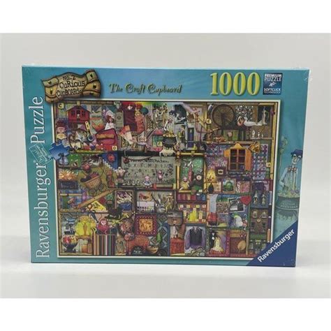 Ravensburger Puzzle 1000 Piece The Craft Cupboard Jigsaw N 2 Curious