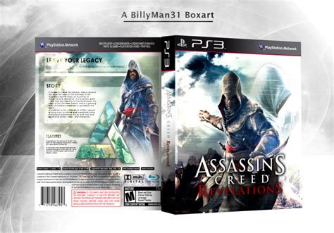 Assassin S Creed Revelations PlayStation 3 Box Art Cover By Billyman31