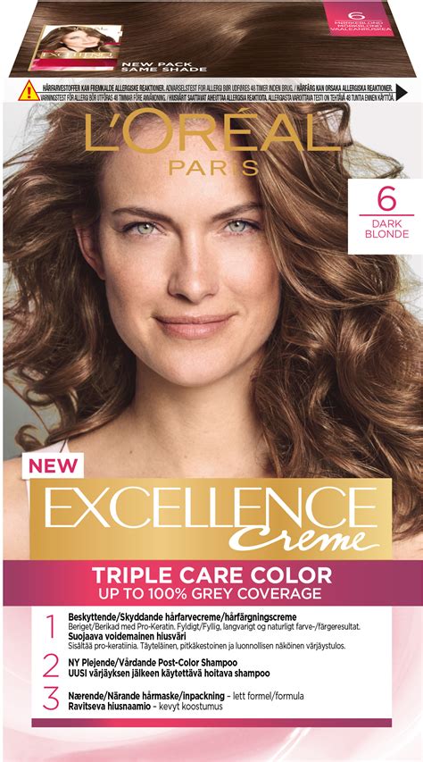 Loreal Hair Color Chart Excellence Creme