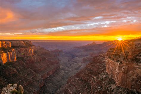 Cape Royal Overlook Grand Canyon Sunset Scenery Landscape Photography