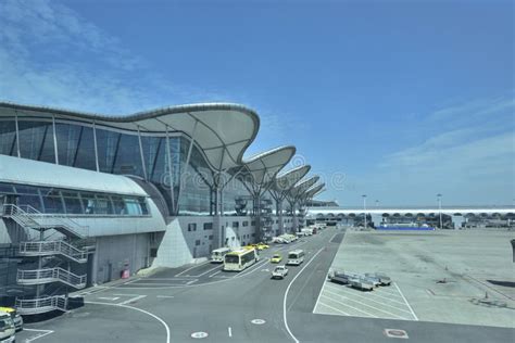 ¡panorama Del Aeropuerto De Chongqing Foto De Archivo Imagen De