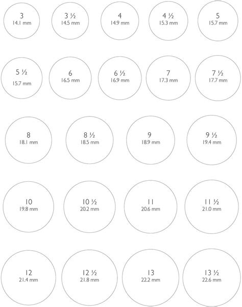 How To Find Your Ring Size At Home Using This Handy Chart Wedding