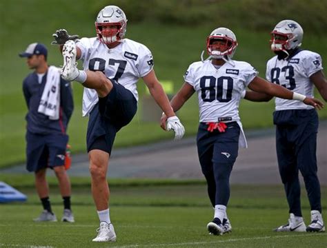 Rob Gronkowski Appears On Patriots Report With Ankle Injury The