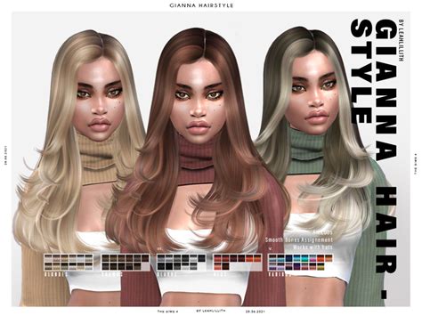 Sims 4 Hairs The Sims Resource Jen Hair By Tsminhsims