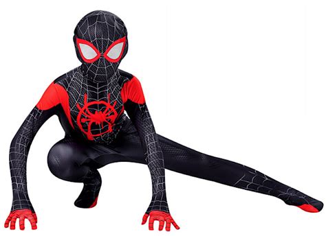 spiderman costume carnevale spider man nuovo universo bimbo uomo cosplay spm016 ebay